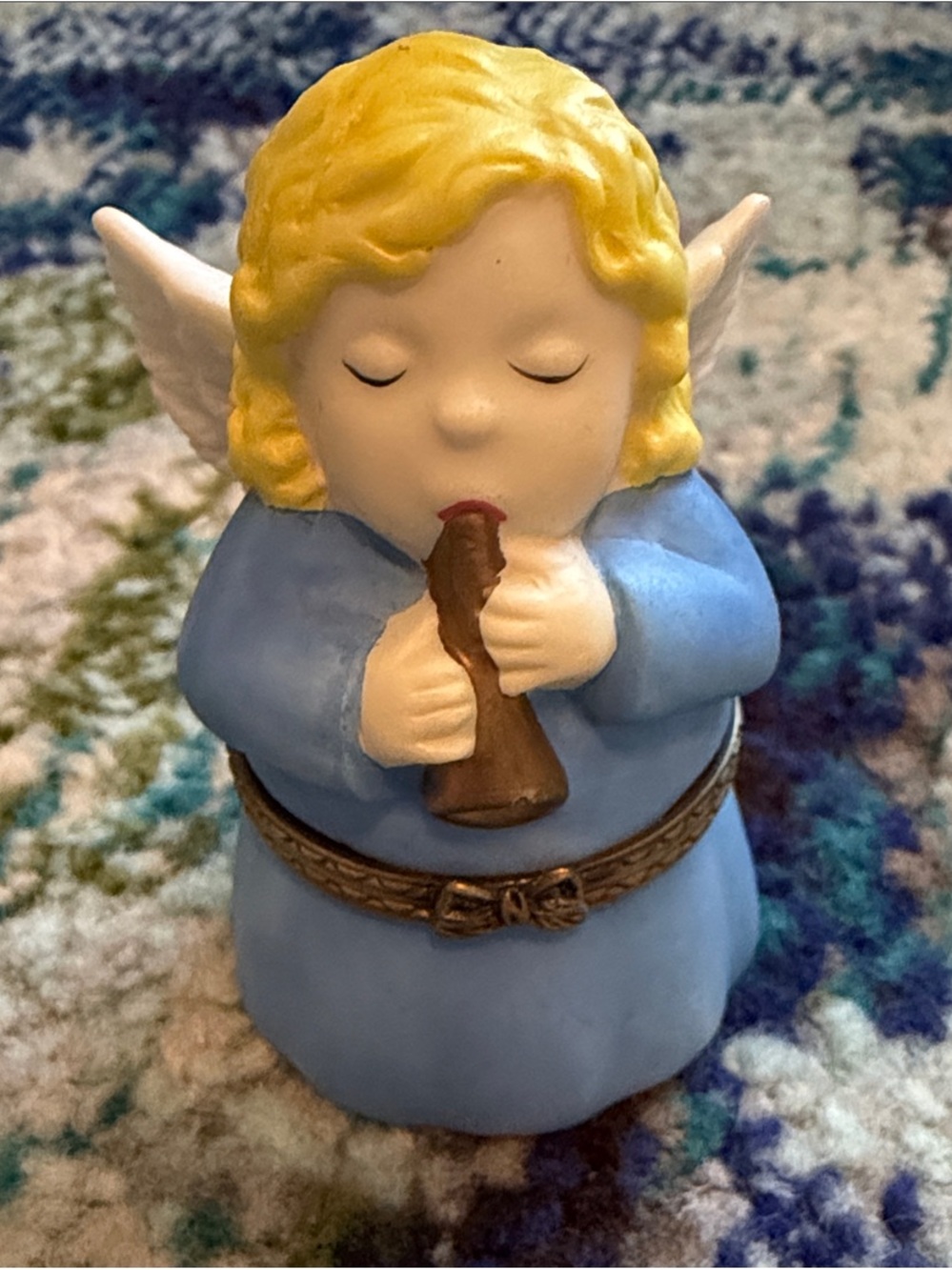 Vintage Angel Trinket Box